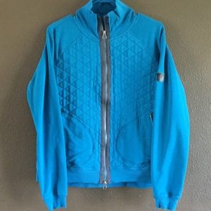 Zip up sweater, barely worn